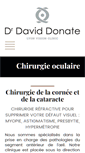 Mobile Screenshot of donate-ophtalmo.com